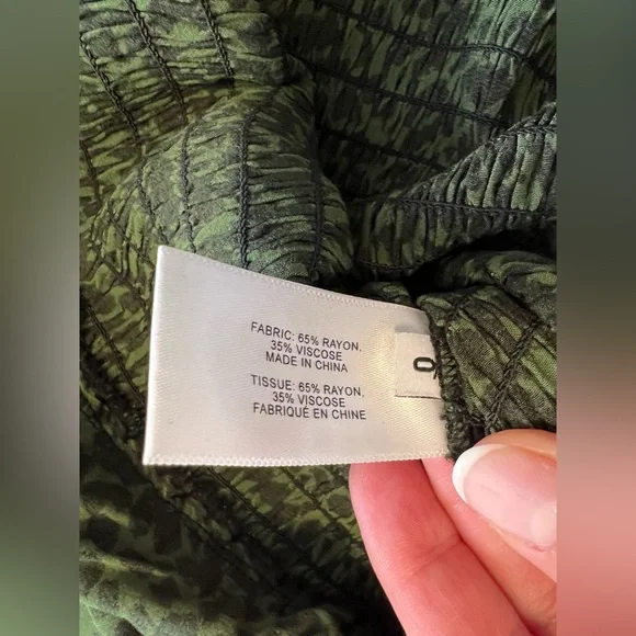 Proenza Schouler Black and Green Midi Dress - Picture 11 of 11